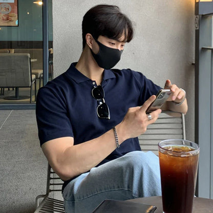 sanyamk  -  Business Casual Men's T-shirts