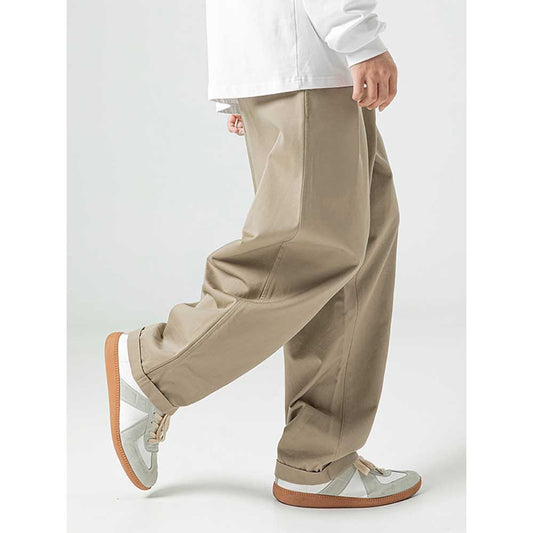 sanyamk New Fashion Cargo Pants Men Casual Loose Baggy Trousers Wide Leg Streetwear Hiphop Autumn Clothing