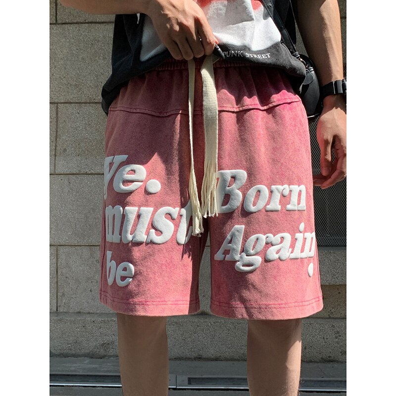 sanyamk Oversized Summer Men's Sports Printed Shorts 2023 Casual Breathable Shorts High Quality Loose Hip Hop Jogger Shorts 5XL