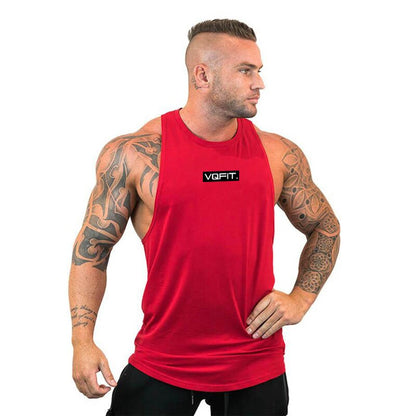 sanyamk Running Vest Brand Gym Clothing Mens Bodybuilding Hooded Tank Top Cotton Sleeveless Vest Sweatshirt Fitness Workout Sportswear