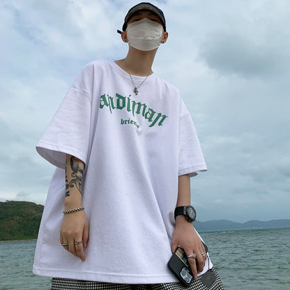 sanyamk Privathinker Letter Graphic Print Streetwear Summer T Shirt For Man Fashion Cotton Tees Oversized Tshirts Hip Hop Y2k 5xl Tops