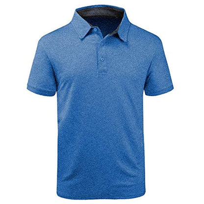 sanyamk New Man Polo Shirt Mens Casual 100% Polyester Polo Shirt Men High Quantity Turn Down Collar Polo Shirt For Men Plus Size