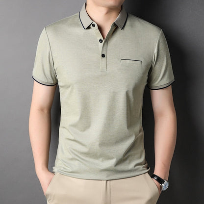 sanyamk Top Grade 2022 New Brand Designer Polo Shirt Men Summer No Logo Plain Regular Short Sleeve Casual Tops Fashions Clothes Men