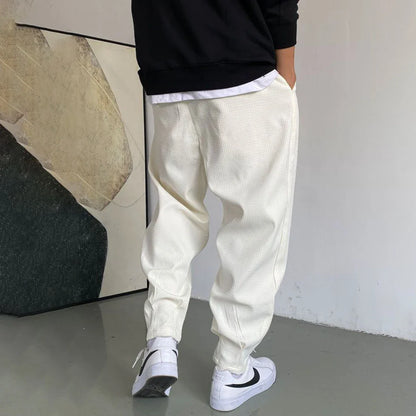 Bonsir Japanese Streetwear Hip Hop Sweatpants American Casual Oversize Jogging Pants Harajuku Sport Joggers Harem Trousers Men Clothing