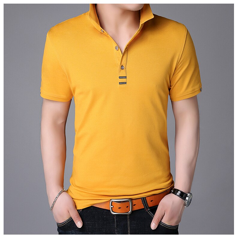 sanyamk Top Quality 2022 New Summer Designer Brand Mens Polo Shirts Turn Down Collar Short Sleeve Casual Tops Fashions Men's Clothing