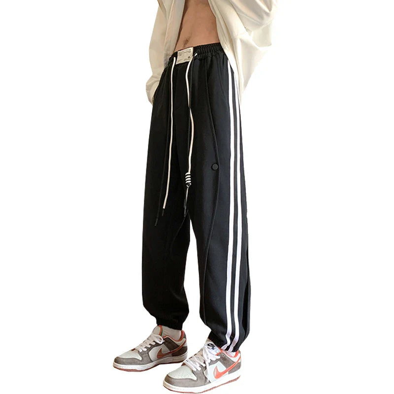 Bonsir New Mens Sweatpants Joggers Fashion Hip Hop Streetwear Harem Casual Trousers