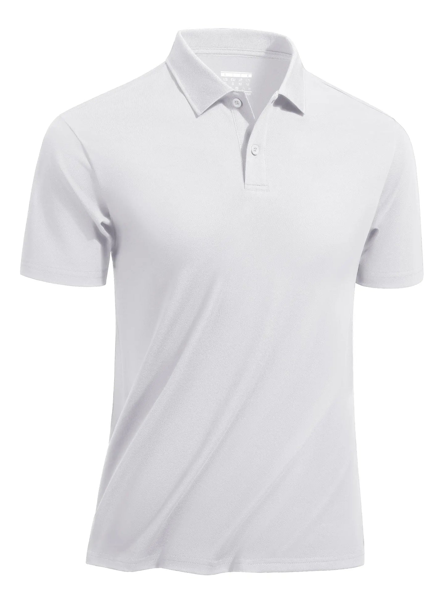 sanyamk Quick Dry Cotton Blend Golf Polos Shirts Mens Short Sleeve Woven Work T-shirts Casual Outdoor Cooling Tee Pullover Tops