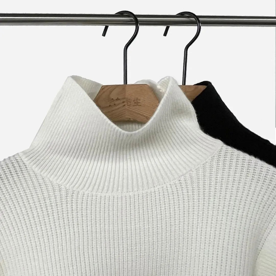 Bonsir Autumn Winter Solid Turtleneck Button Pullover Sweater Men‘s Loose High Street Casual Sweaters Men Tops Male Clothes