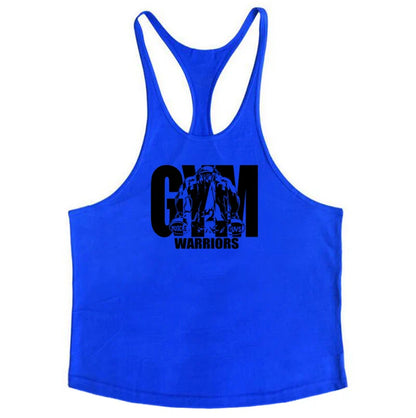 sanyamk New Hot Sale Mens Printed Tank Top Breathable Cool Vest Running Shirt Cotton Tees Bodybuilding Singlet Fitness Sleeveless