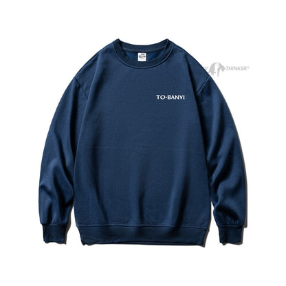 Bonsir Harajuku Men Casual Sweatshirts Oversized Autumn Winter Male O Neck Hoodies Korean Fashion Unisex Sport Pullovers