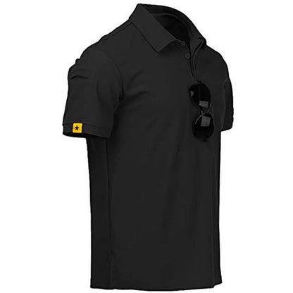 sanyamk New Man Polo Shirt Mens Casual 100% Polyester Polo Shirt Men High Quantity Turn Down Collar Polo Shirt For Men Plus Size