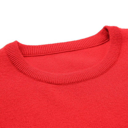 sanyamk Knitted Men's Sweater 2022 Autumn Winter Fashion Brand Clothing Slim Fit Contrast Color Men Pullover Korean Base Shirt Classic