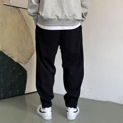 Bonsir Japanese Streetwear Hip Hop Sweatpants American Casual Oversize Jogging Pants Harajuku Sport Joggers Harem Trousers Men Clothing