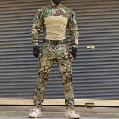 sanyamk 2024 NEW Emerson BDU G3 CB KH FG WG Combat uniform shirt & Pants & knee pads Military Army uniform Wolfgray Suits