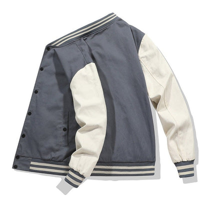 sanyamk Autumn New Baseball Suit Men's Casual Jacket Japan Station Coat Men's Casual Jacket Coats