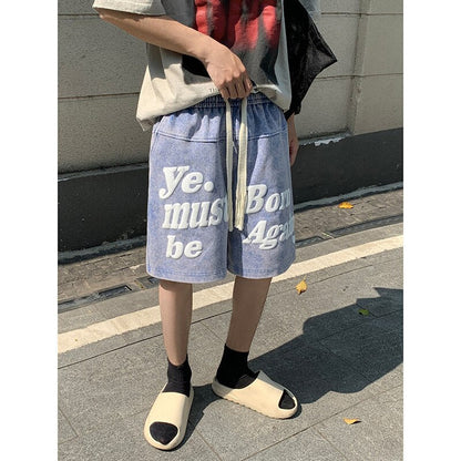 sanyamk Oversized Summer Men's Sports Printed Shorts 2023 Casual Breathable Shorts High Quality Loose Hip Hop Jogger Shorts 5XL