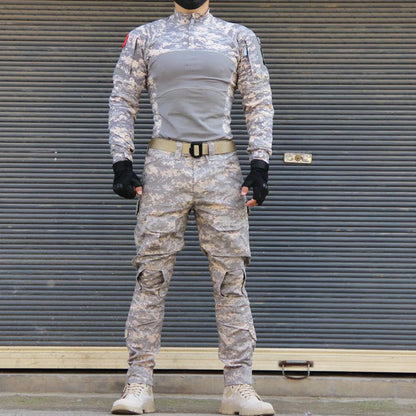sanyamk 2024 NEW Emerson BDU G3 CB KH FG WG Combat uniform shirt & Pants & knee pads Military Army uniform Wolfgray Suits
