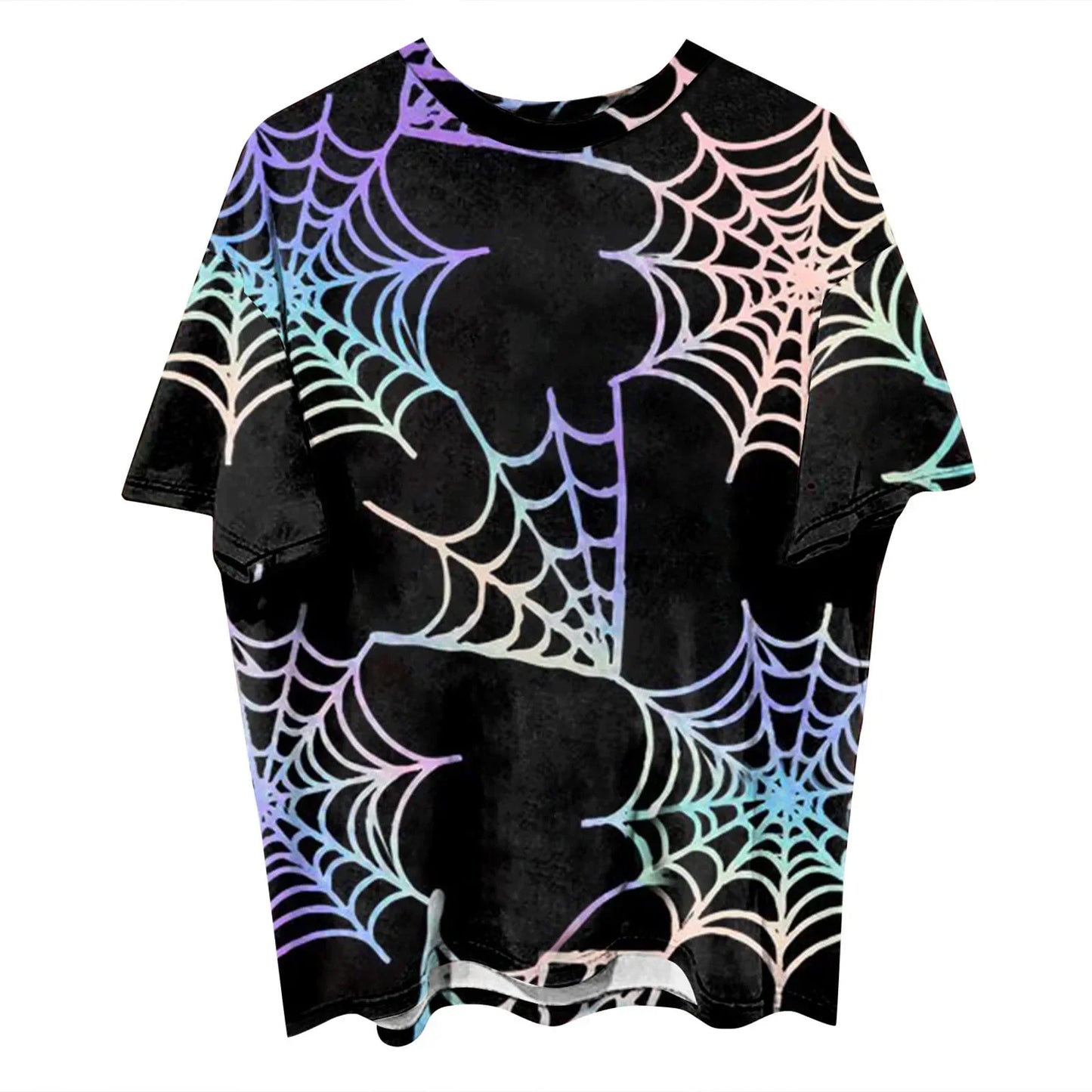 sanyamk Fashion Halloween Party Terrifying Graphics T-shirts For Men Summer Casual 3D Printed Round Neck Street Short Sleeve Tees Tops