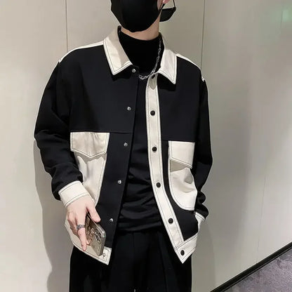 sanyamk Trendy Casual Male Coats Cheap Clothes Offer Deals Aesthetic Original Brands Clothing Fashion 2024 Harajuku Men's Cargo Jackets