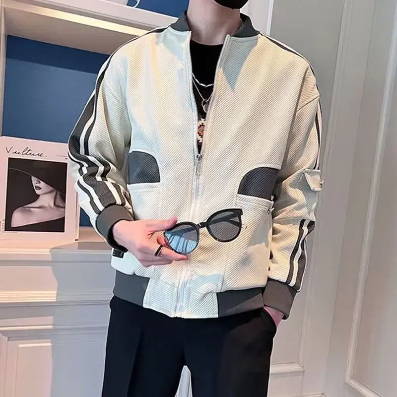 sanyamk Trendy Casual Male Coats Cheap Clothes Offer Deals Aesthetic Original Brands Clothing Fashion 2024 Harajuku Men's Cargo Jackets