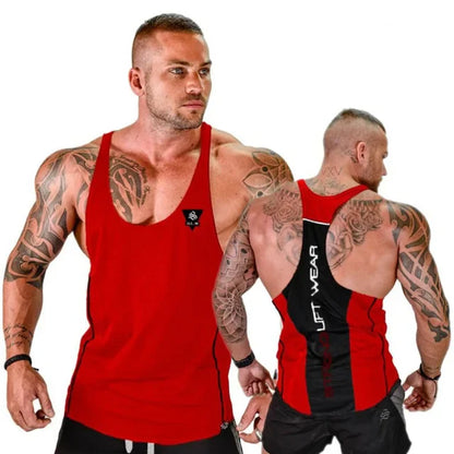 sanyamk Mens Bodybuilding Tank top Gyms Fitness sleeveless shirt 2024 New Male Cotton clothing Fashion Singlet vest Undershirt