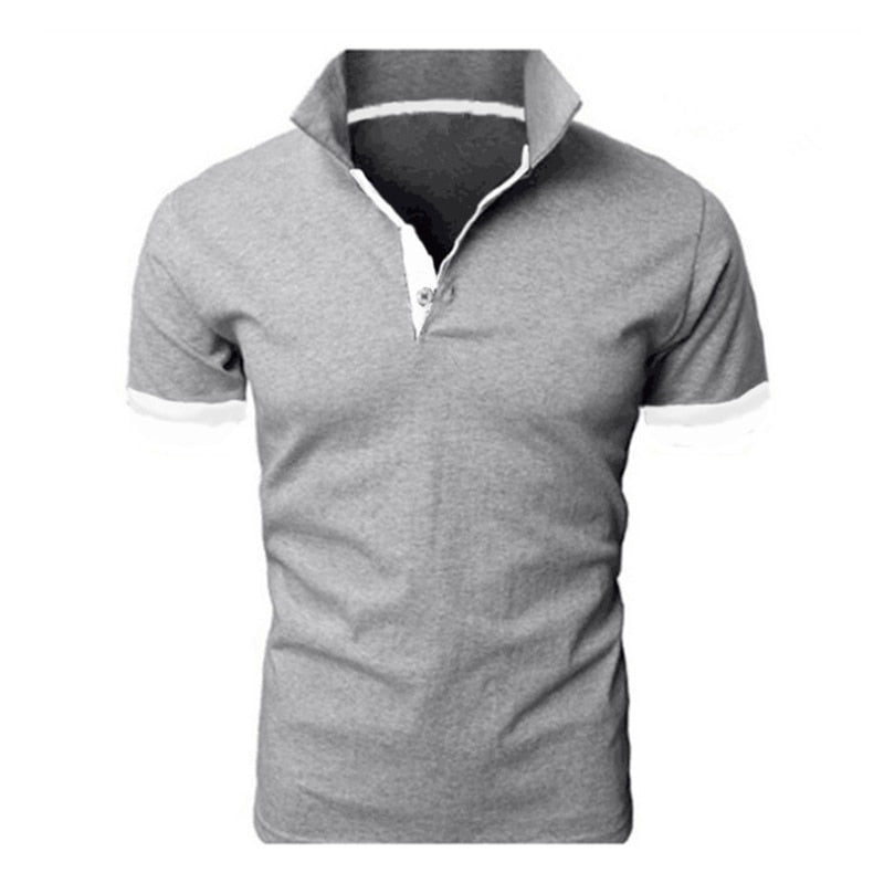 sanyamk Covrlge Polo Shirt Men Summer Stritching Men's Shorts Sleeve Polo Business Clothes Luxury Men Tee Shirt Brand Polos MTP129