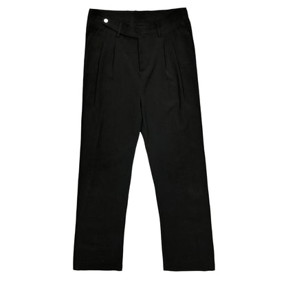 sanyamk Men's Solid Color Wide Leg Casual Suit Pants Fashion Streetwear Ins Men Trousers Harajuku Loose Unisex Pants