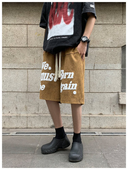 sanyamk Oversized Summer Men's Sports Printed Shorts 2023 Casual Breathable Shorts High Quality Loose Hip Hop Jogger Shorts 5XL