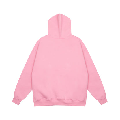 sanyamk Puff Print Kanye West Hoody Men Women 1:1 Pink Ye Must Be Born Again Hoodie Oversize Fit Pullovers CPFM Sweatshirts