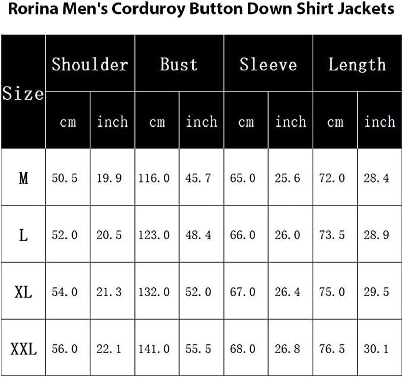 Bonsir Mens Corduroy Button Short Sleeve Shirt Spring Autumn Casual StreetwearWith Pockets Solid Color Shirt For Men Overcoat
