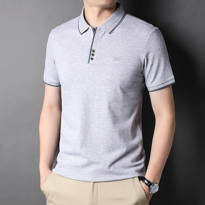 sanyamk Top Grade Antimicrobial Fabric 97% Cotton Summer Brand Designer Polo Shirt Men Short Sleeve Casual Tops Fashions Mens Clothing