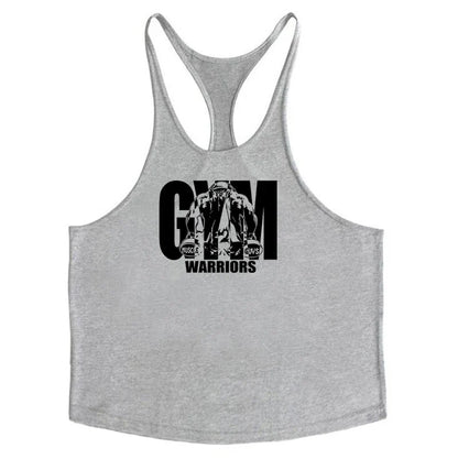 sanyamk New Hot Sale Mens Printed Tank Top Breathable Cool Vest Running Shirt Cotton Tees Bodybuilding Singlet Fitness Sleeveless