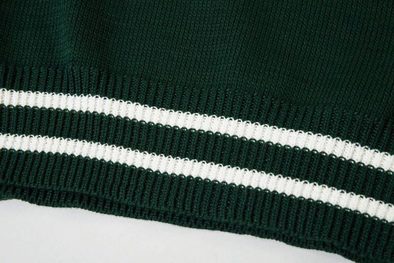 sanyamk Hip Hop Color Match Striped Letter Patchwork Pullover Sweaters Men and Women Crew Neck Harakjuku Retro Baggy Knitted Clothes