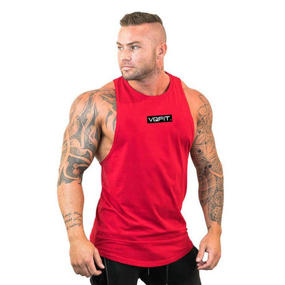 sanyamk Running Vest Brand Gym Clothing Mens Bodybuilding Hooded Tank Top Cotton Sleeveless Vest Sweatshirt Fitness Workout Sportswear