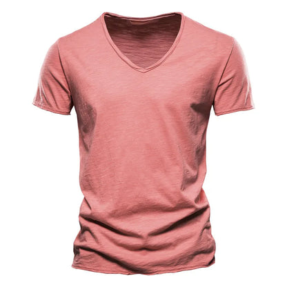 sanyamk 2024 Summer Korean Style Fashion Harajuku T-shirts Men Solid Short Sleeve Tees All Match Ropa Hombre Cotton Casual Male Clothes