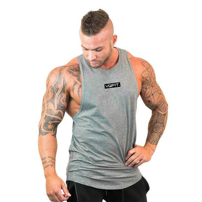 sanyamk Running Vest Brand Gym Clothing Mens Bodybuilding Hooded Tank Top Cotton Sleeveless Vest Sweatshirt Fitness Workout Sportswear