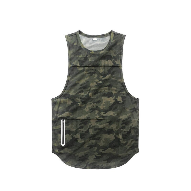 sanyamk 2022 NEW Summer bodybuilding Fitness Tank Tops Workout quick-drying Sleeveless shirt men pure color Sports undershirt men Vest