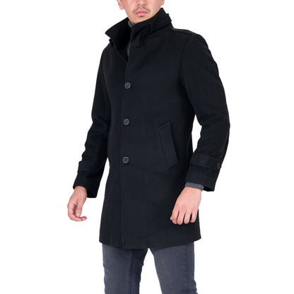 sanyamk AtakGiyim 2021 Men Slim fit judge collar classic model Suitable for suits and sportswear Dirt repellent
