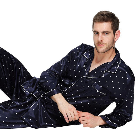 sanyamk Mens Silk Satin Pajamas Set   Pyjamas  Set   PJS  Sleepwear Set   Loungewear U.S,S,M,L,XL,XXL,3XL , 4XL