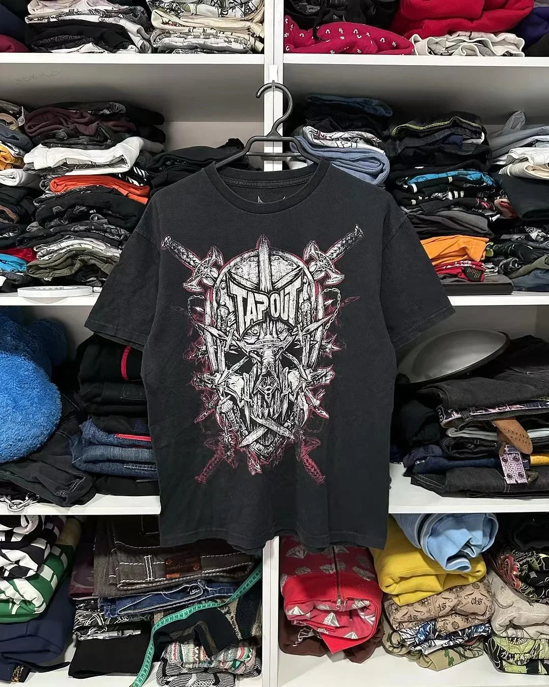 sanyamk Y2k T shirt Mens New Harajuku Hip Hop Skull Graphic Round Neck Oversized T shirt Short Sleeved Tops Gothic Clothing Streetwear