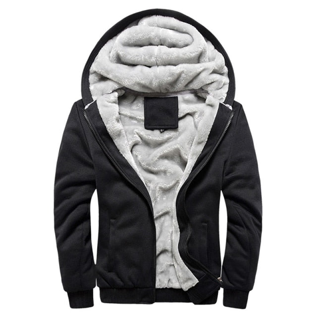 sanyamk NEW Men Hoodies  Autumn Fashion Tracksuit Sweatshirt Men&#39;s Winter Collar Cap Long Sleeves zipper Hoody Sports Sweatshirts M-5XL