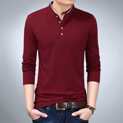 sanyamk Thick Korean version of the fake two men&#39;s sweater collar collar sweater shirt collar men&#39;s sweater manufacturers