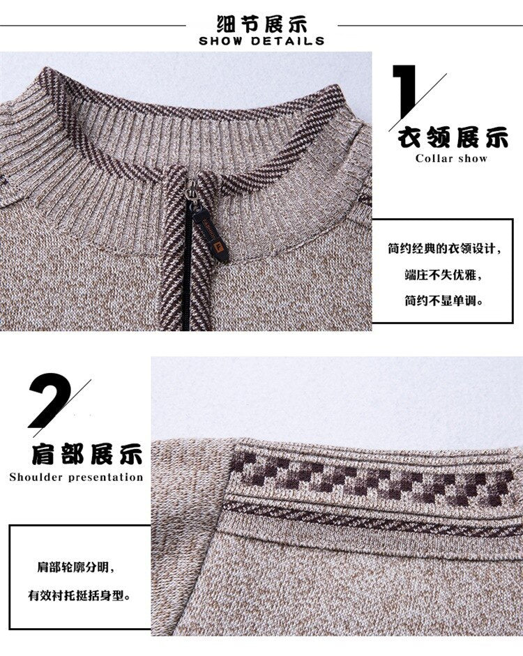 sanyamk New autumn and winter men&#39;s Korean version of the bottoming shirt youth long-sleeved knit shirt collar men&#39;s clothing