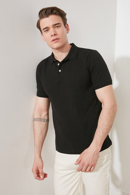 sanyamk Male Colar Jacquard Polo Collar T-Shirt TMNSS20PO0009 Men &#39;S Clothing Fashion 2021 Summer Spring Male Top T-shirt футболка