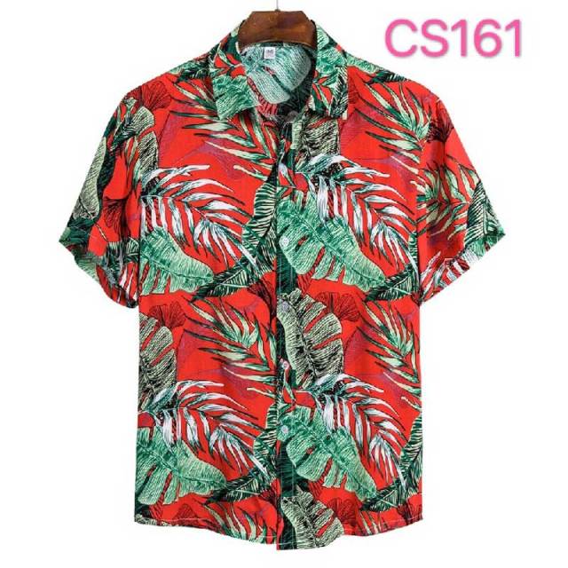 sanyamk Floral Hawaiian Aloha Shirt Men 2022 Summer Short Sleeve Quick Dry Beach Wear Casual Button Down Vacation Clothing Chemise Homme