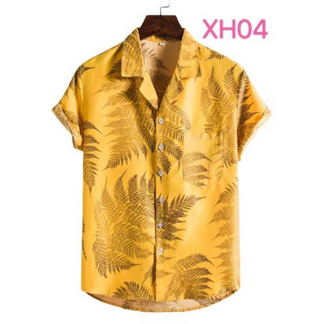 sanyamk Floral Hawaiian Aloha Shirt Men 2022 Summer Short Sleeve Quick Dry Beach Wear Casual Button Down Vacation Clothing Chemise Homme