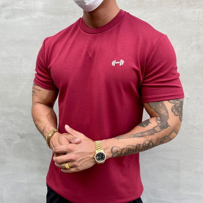 sanyamk Gym  Muscle Fitness T Shirt 2022 New Brand Men Outdoor Hip Hop Streetwear Loose Half Sleeve Male Summer Bodybuilding Tee Tops