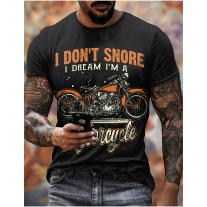 sanyamk Summer Men&#39;s T-Shirt European And American Street Fashion Poker K 3D Clothes Loose Large Size Quick-Drying T-Shirt European Size